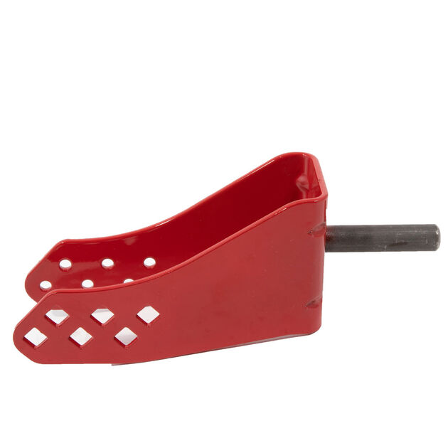Caster Bracket (LH) Red