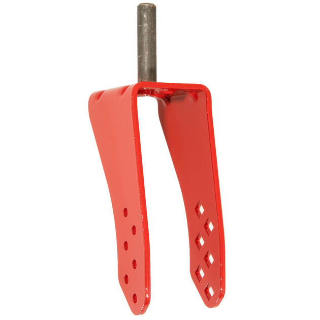 Caster Bracket Assembly (LH) (Red)