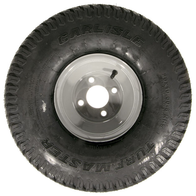 Complete Wheel 20x10-8 (Turf) (Gray)