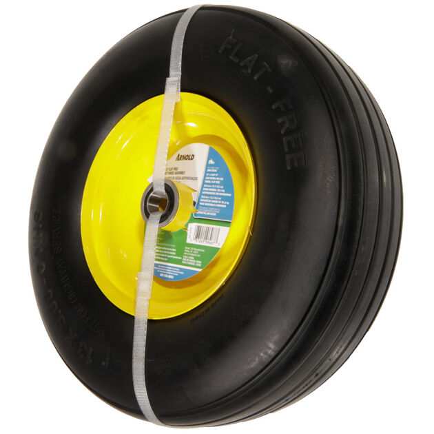 Flat Free RZT Wheel Assembly, 13 x 5 x 6