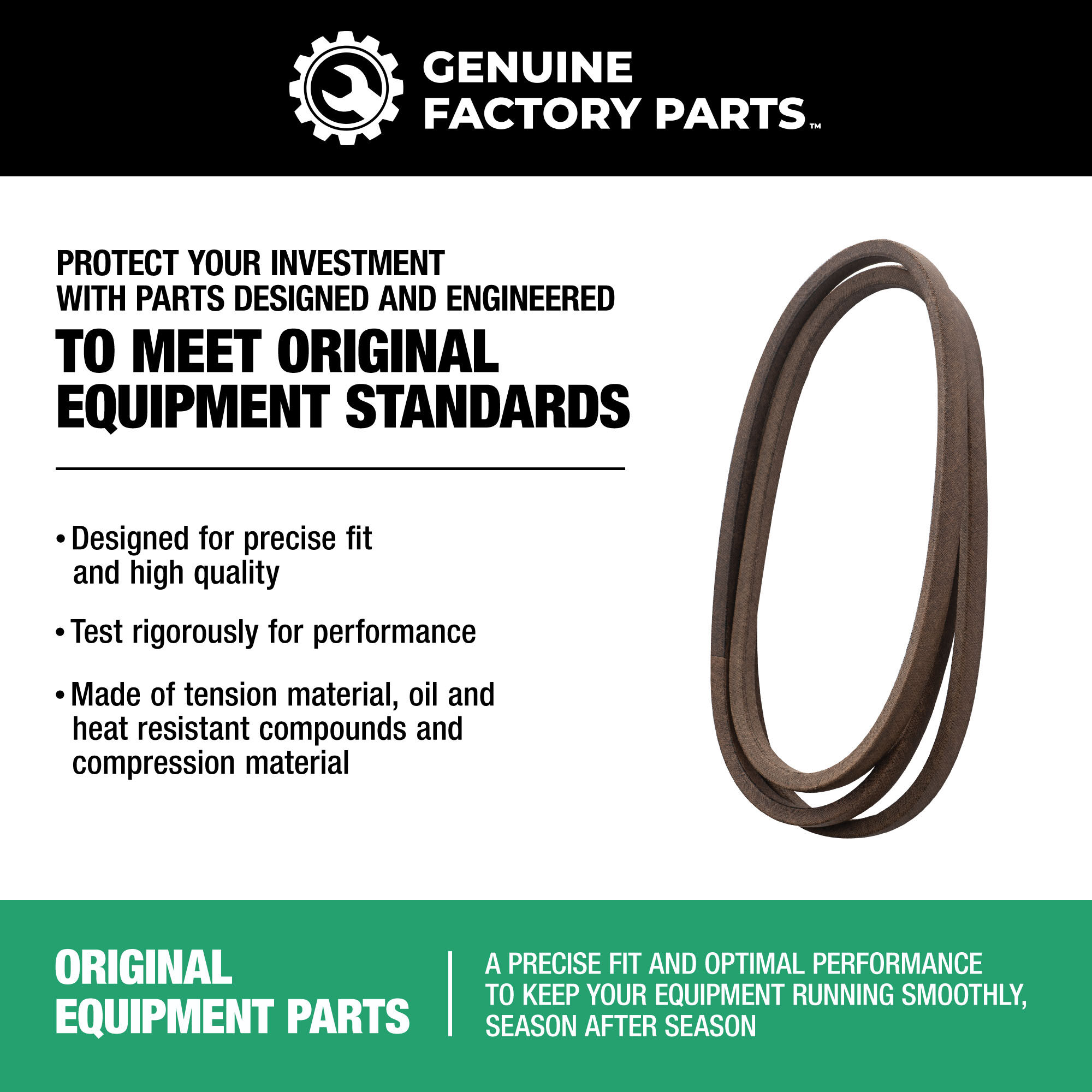 Snow Blower Auger Belt - 490-501-F079 | GFP US