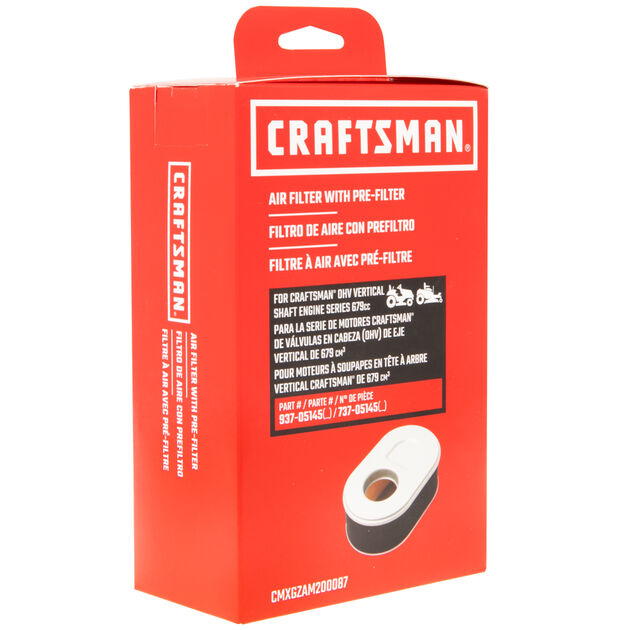 Air Filter with Pre-Filter