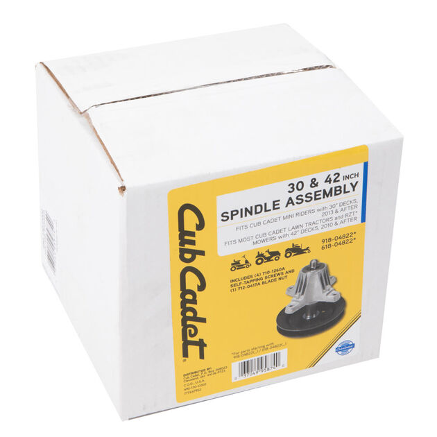 Spindle Assembly - 6.3" Dia. Pulley