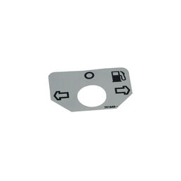 DECAL, FUEL INDICATOR- M