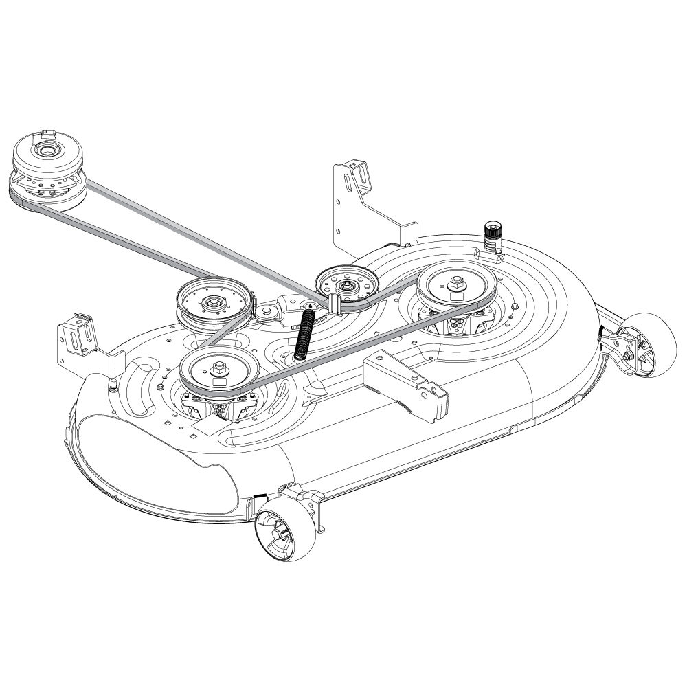 RZT Mower 42-inch Deck Belt - CMXGZAM501081 | GFP US