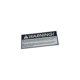 DECAL, PUMP BELT WARNING