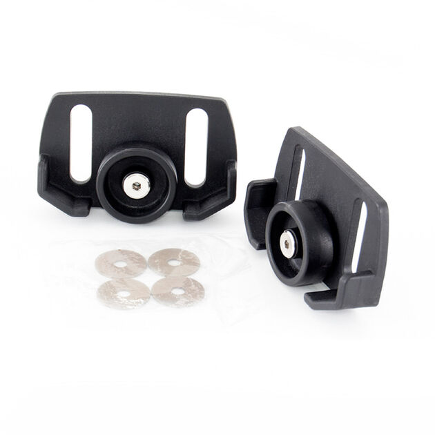 Pair of Rolling Skid Shoes (Non-Abrasive)